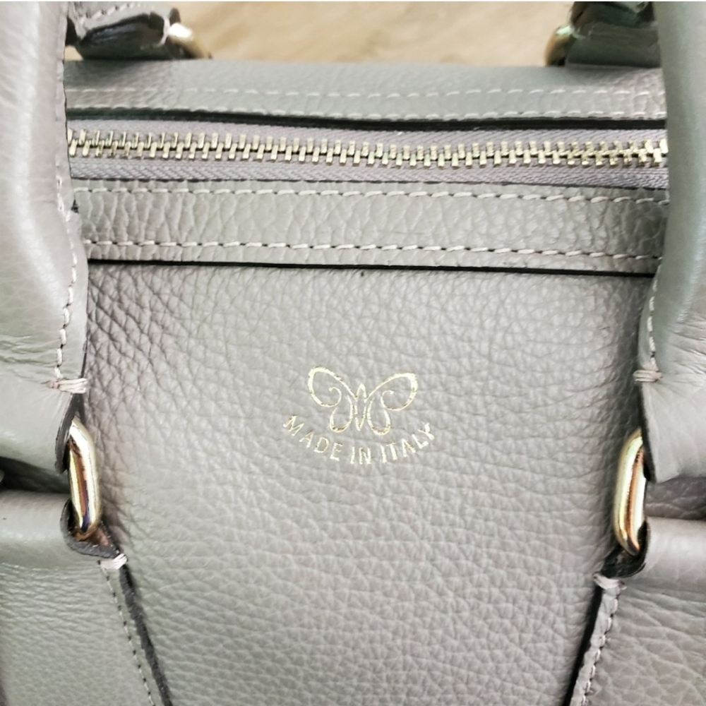 Johnny Was Alce Pebble Leather Duffle - Picture 9 of 11